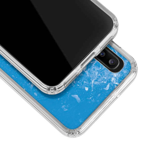 NHL St. Louis Blues Iced Galaxy A20 Clear Case